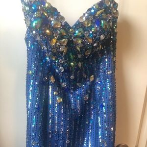 Blue Formal Gown